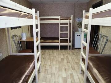 Фото номера Односпальная кровать в общем номере с 6 кроватями Гостиница Север Плюс г. Ноябрьск 6